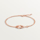 Браслет Cartier LOVE bracelet, on chain, 2 diamonds B6063600