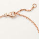 Браслет Cartier LOVE bracelet, on chain, half-paved B6084200