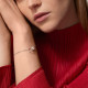 Браслет Cartier LOVE bracelet, on chain, half-paved B6084400