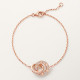 Браслет Cartier LOVE bracelet, on chain, paved B6084500