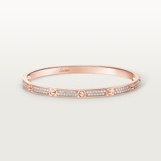 Браслет Cartier LOVE bracelet, small model, paved N6726317
