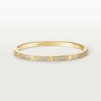 Браслет Cartier LOVE bracelet, small model, paved N6726417