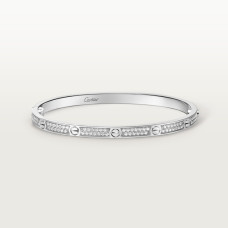 Браслет Cartier LOVE bracelet, small model, paved N6726517