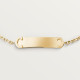 Браслет Cartier Logo bracelet, on chain B6026000