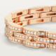 Браслет Cartier Maillon Panthère bracelet, triple row, paved N6700900