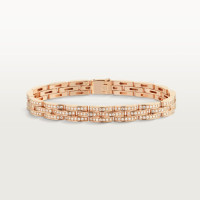 Браслет Cartier Maillon Panthère bracelet, triple row, paved N6700900