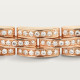 Браслет Cartier Maillon Panthère bracelet, triple row, paved N6700900