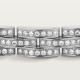 Браслет Cartier Maillon Panthère bracelet, triple row, paved N6701000