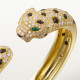 Браслет Cartier Panthère de Cartier bracelet, medium model, half-paved N6722117