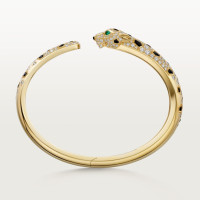Браслет Cartier Panthère de Cartier bracelet, medium model, half-paved N6722117