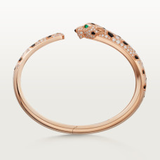 Браслет Cartier Panthère de Cartier bracelet, medium model, half-paved N6722217