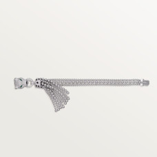Браслет Cartier Panthère de Cartier bracelet, on chain, half-paved N6710017