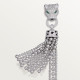 Браслет Cartier Panthère de Cartier bracelet, on chain, half-paved N6710017
