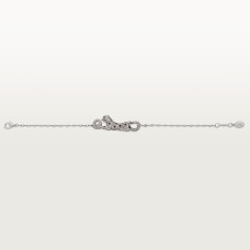 Браслет Cartier Panthère de Cartier bracelet, on chain, half-paved N6710514