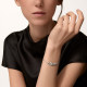 Браслет Cartier Panthère de Cartier bracelet, on chain, half-paved N6710514