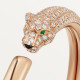 Браслет Cartier Panthère de Cartier bracelet, small model, half-paved N6725917
