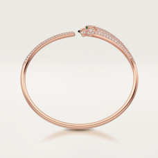 Браслет Cartier Panthère de Cartier bracelet, small model, paved N6718217