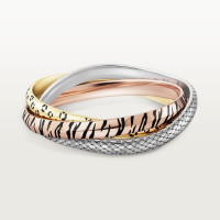 Браслет Cartier Trinity bracelet, lacquer, diamonds N6729117