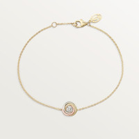 Браслет Cartier Trinity bracelet, on chain, 1 diamond B6068017