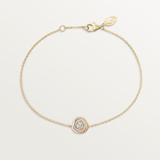 Браслет Cartier Trinity bracelet, on chain, 1 diamond B6068017