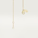 Браслет Cartier Trinity bracelet, on chain, 1 diamond B6068017