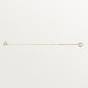 Браслет Cartier Trinity bracelet, on chain, diamonds B6069815