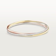 Браслет Cartier Trinity bracelet, small model, half-paved N6721317