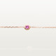 Браслет Cartier d'Amour bracelet, pink sapphire B6037300