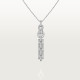 Колье Cartier  Agrafe pendant, paved N7424321