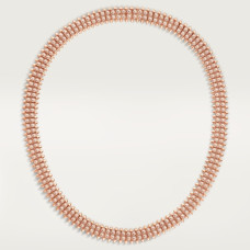 Колье Cartier  Clash de Cartier necklace, flexible, double row, paved N7424464