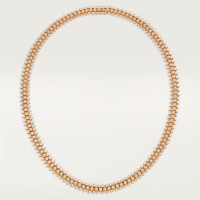 Колье Cartier  Clash de Cartier necklace, flexible, small model, paved N7424520