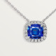 Колье Cartier  Destinée pendant, cushion-cut sapphire, paved N7424331
