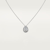 Колье Cartier  Destinée pendant, pear-shaped diamond, paved N7424255