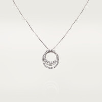 Колье Cartier  Etincelle de Cartier pendant, triple row, paved N7424287