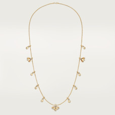 Колье Cartier  Grain de Café long necklace, diamonds B7225001
