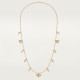 Колье Cartier  Grain de Café long necklace, diamonds B7225001