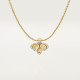 Колье Cartier  Grain de Café necklace, diamonds B7224998