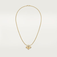 Колье Cartier  Grain de Café necklace, diamonds B7224998