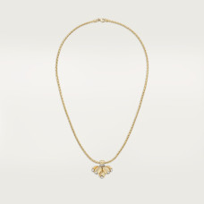 Колье Cartier  Grain de Café necklace, diamonds B7224998