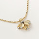 Колье Cartier  Grain de Café necklace, diamonds B7224998