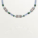 Колье Cartier  Géometrie & Contrastes necklace, chalcedony, paved H7000331