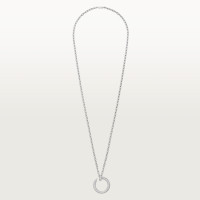 Колье Cartier  Juste un Clou long necklace, multiwear, extra-large model, paved N7424512