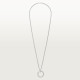 Колье Cartier  Juste un Clou long necklace, multiwear, extra-large model, paved N7424512
