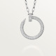 Колье Cartier  Juste un Clou long necklace, multiwear, extra-large model, paved N7424512