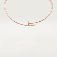 Колье Cartier  Juste un Clou torque necklace, small model, diamonds N7424419
