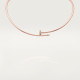 Колье Cartier  Juste un Clou torque necklace, small model, diamonds N7424419