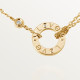 Колье Cartier  LOVE pendant, 2 diamonds B7219500