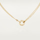 Колье Cartier  LOVE pendant, 2 diamonds B7219500