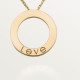 Колье Cartier  LOVE pendant, 3 diamonds B7014500