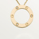 Колье Cartier  LOVE pendant, 3 diamonds B7014500